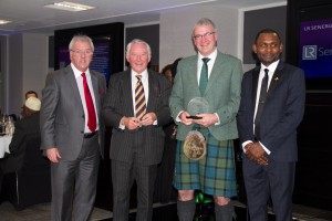 Ken sewart, Lord david Steel, Ian Williamson & Beltus Etchu